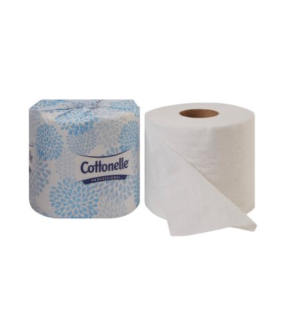 Tissue Toilet Kleenex® Cottonelle® Professional White 2-Ply Standard Size Cored Roll 451 Sheets 4 X 4 Inch (1/RL 60/CS) by Kimberly-Clark Professional/Consumer  ID 17713